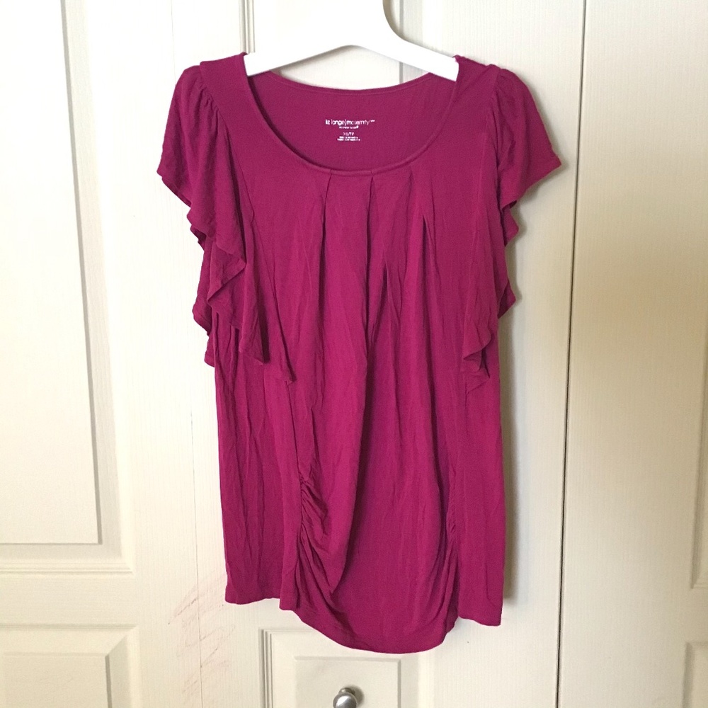 Liz Lange for Target Short Sleeve Maternity Shirt